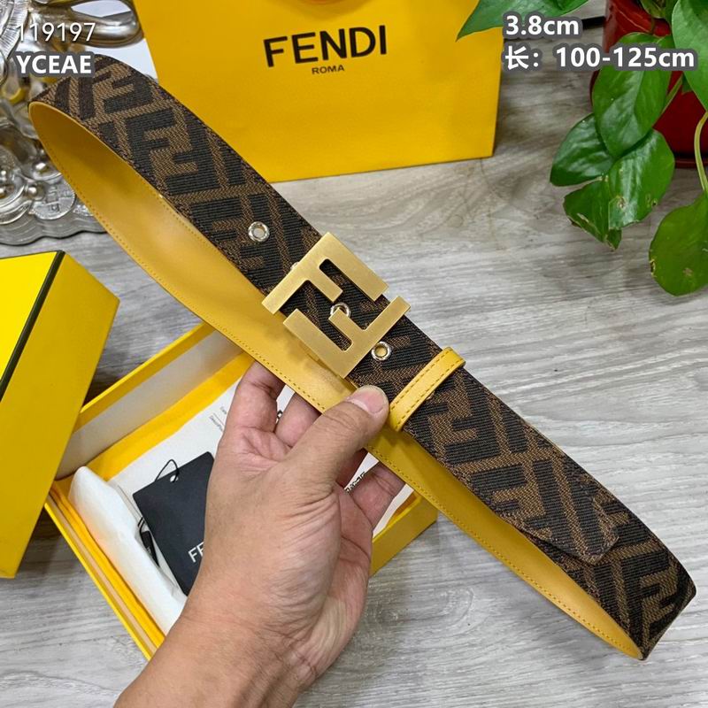Fendi belt 38mmX100-125cm 8L (54)