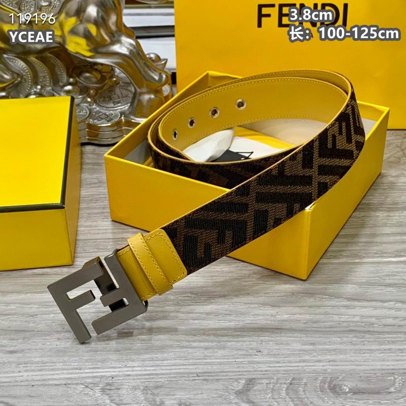 Fendi belt 38mmX100-125cm 8L (56)