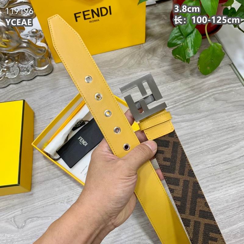 Fendi belt 38mmX100-125cm 8L (59)
