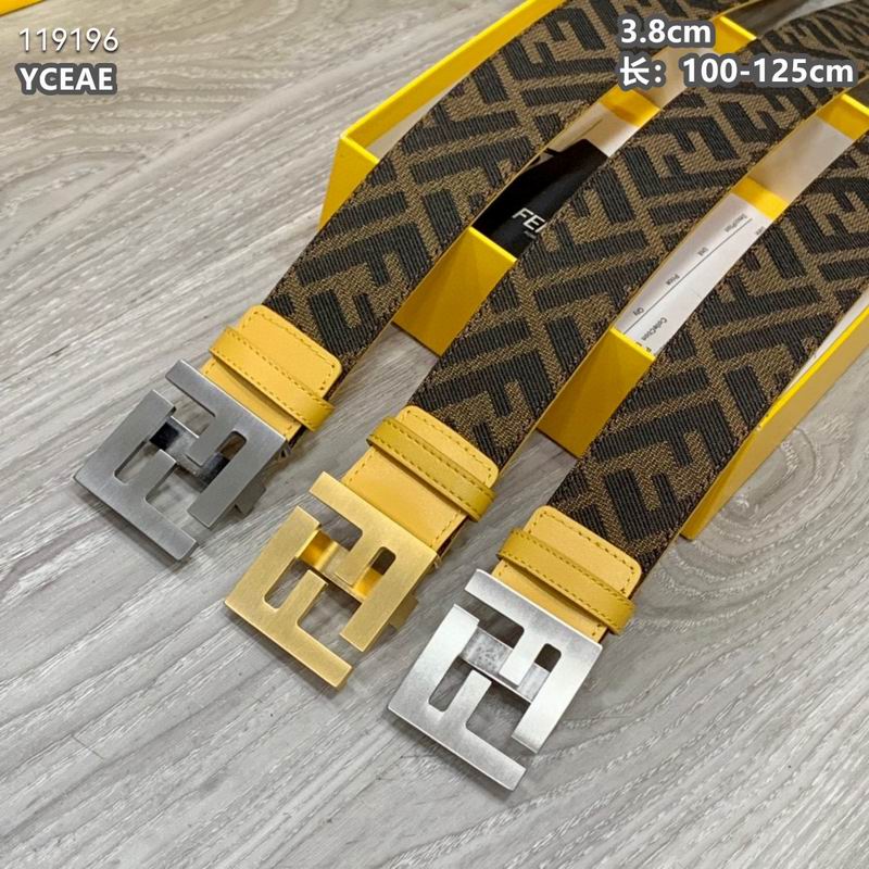 Fendi belt 38mmX100-125cm 8L (60)