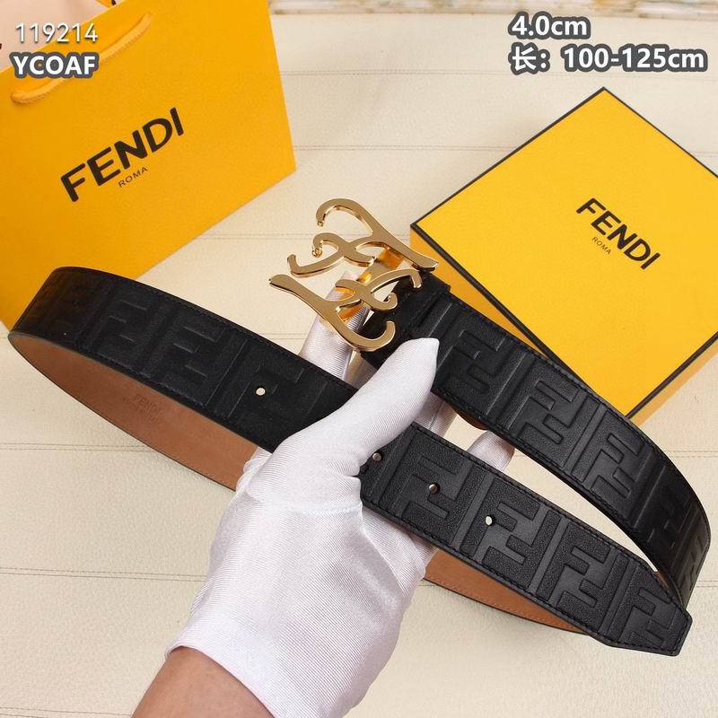 Fendi belt 40mmX100-125cm 8L (6)