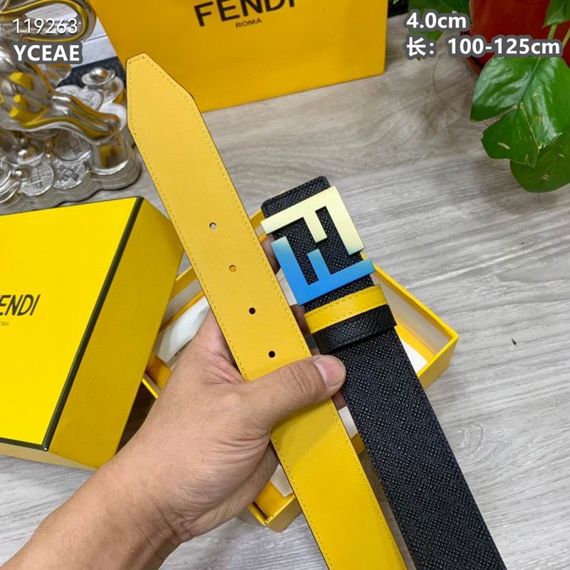Fendi belt 40mmX100-125cm 8L (8)