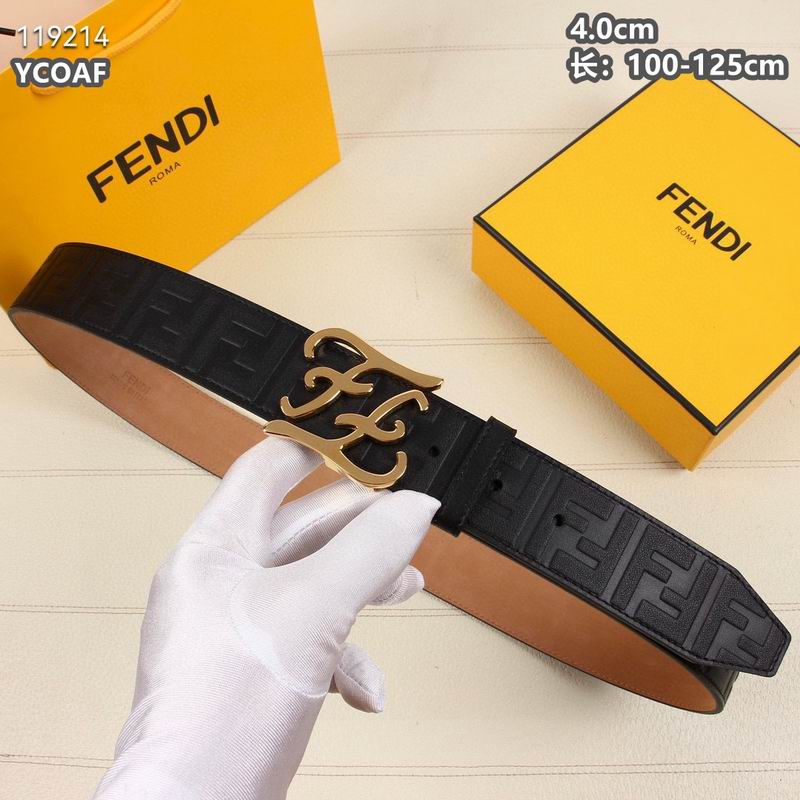 Fendi belt 40mmX100-125cm 8L (8)