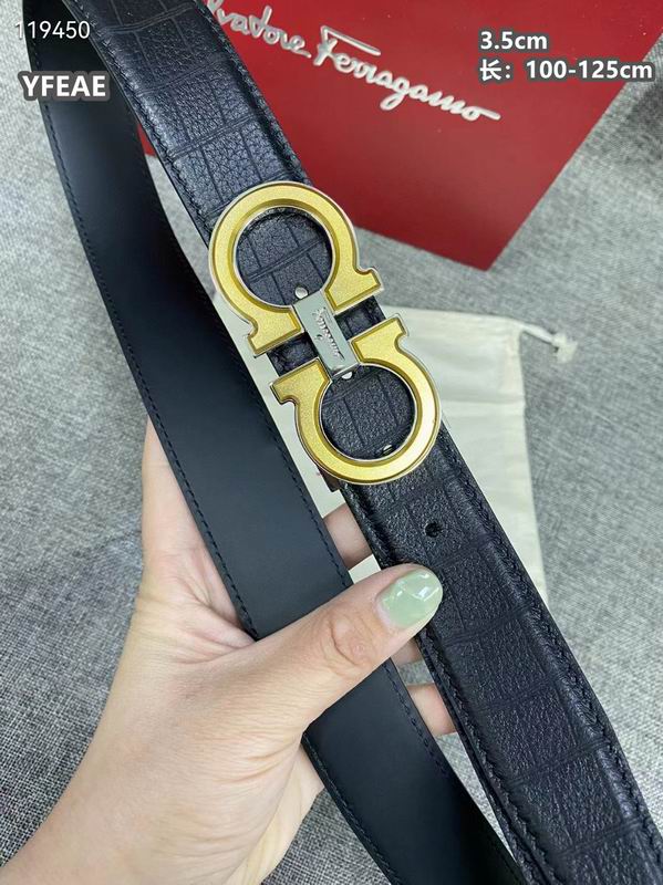 Ferragamo belt 35mmX100-125cm 8L (1)