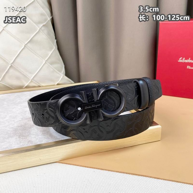Ferragamo belt 35mmX100-125cm 8L (10)