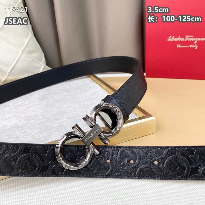 Ferragamo belt 35mmX100-125cm 8L (8)