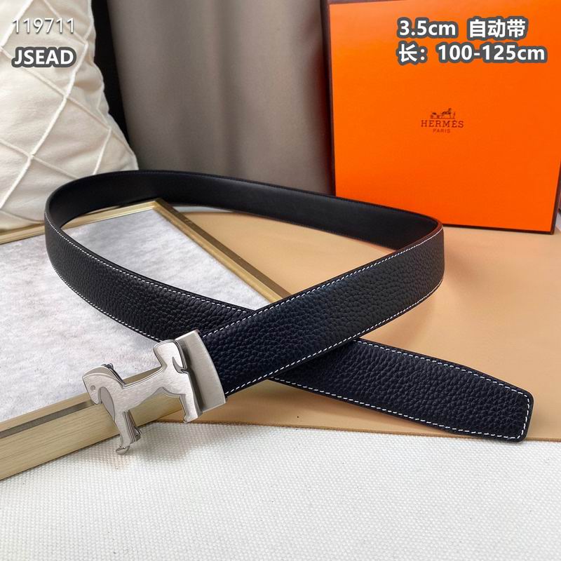 Hermes belt 自动带35mmX100-125cm 8L (1)