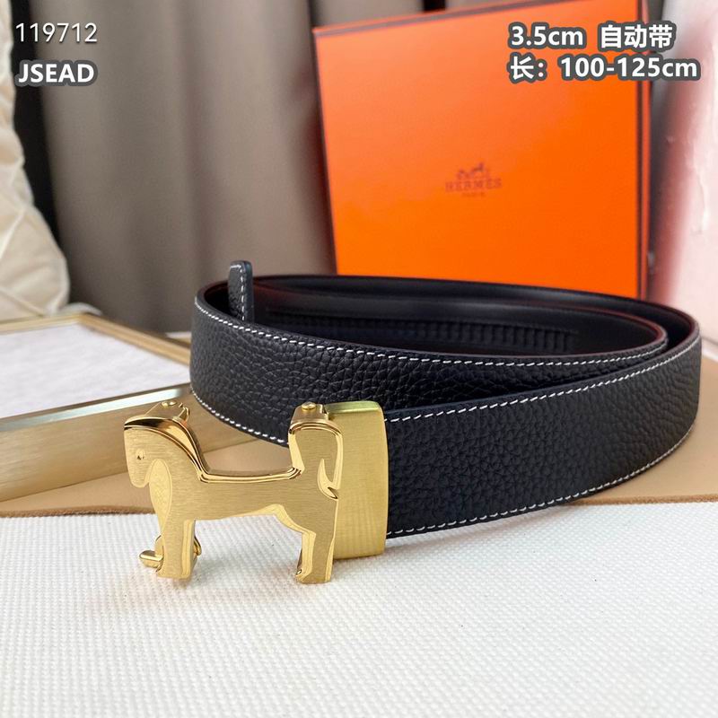 Hermes belt 自动带35mmX100-125cm 8L (8)