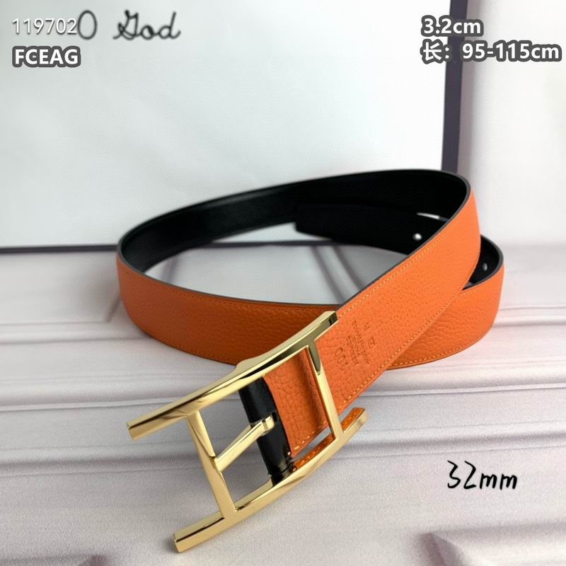 Hermes belt 32mmX95-115cm 8L (104)