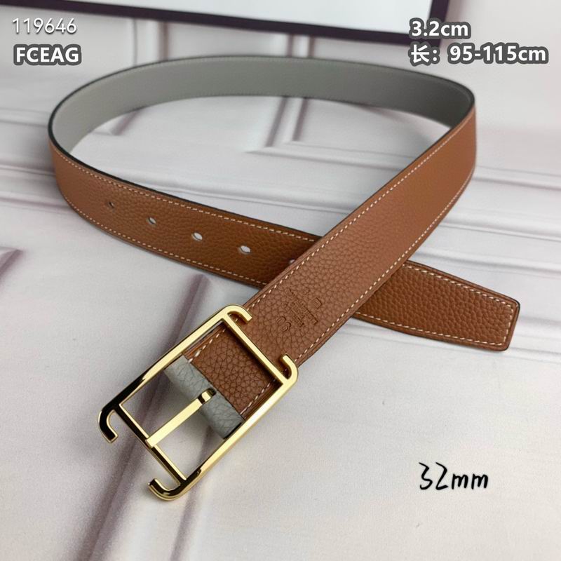Hermes belt 32mmX95-115cm 8L (8)