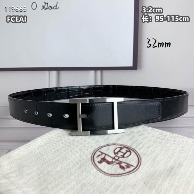 Hermes belt 32mmX95-115cm 8L (8)