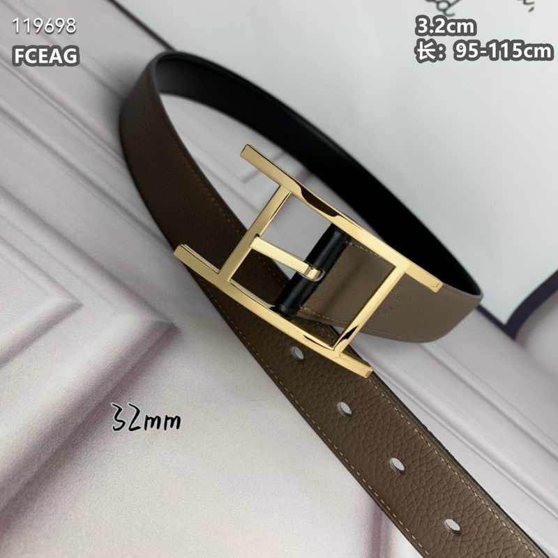 Hermes belt 32mmX95-115cm 8L (87)