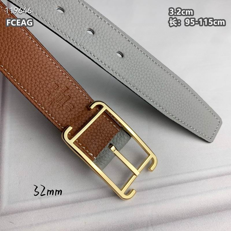 Hermes belt 32mmX95-115cm 8L (9)
