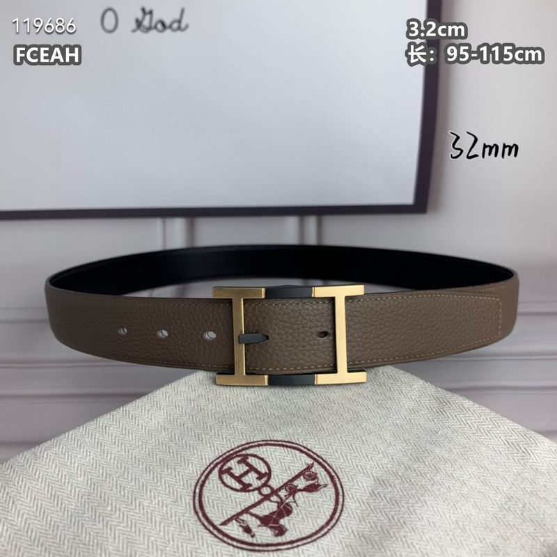 Hermes belt 32mmX95-125cm 8L (47)