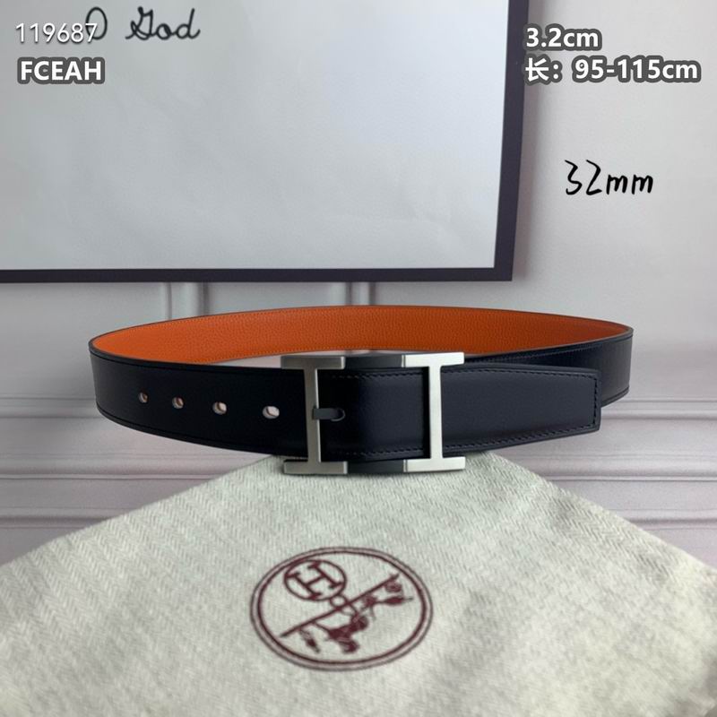 Hermes belt 32mmX95-125cm 8L (50)