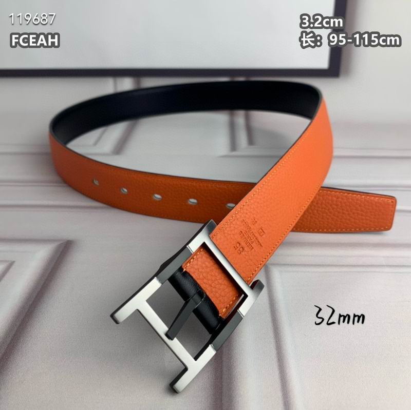 Hermes belt 32mmX95-125cm 8L (52)