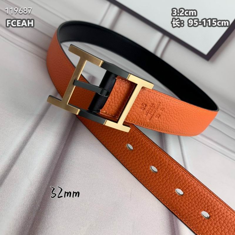 Hermes belt 32mmX95-125cm 8L (55)