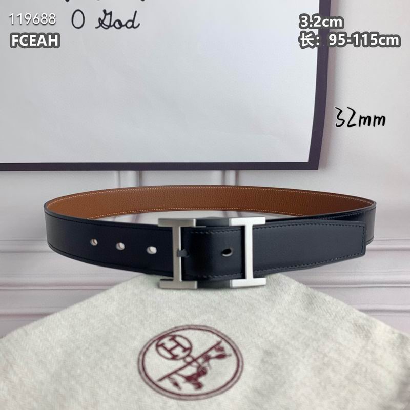 Hermes belt 32mmX95-125cm 8L (57)