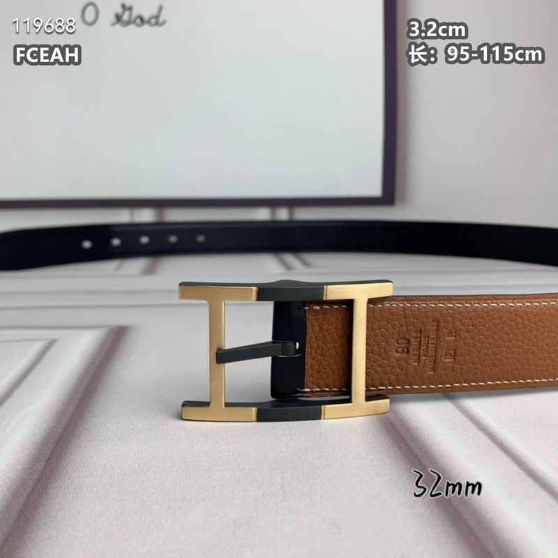 Hermes belt 32mmX95-125cm 8L (63)