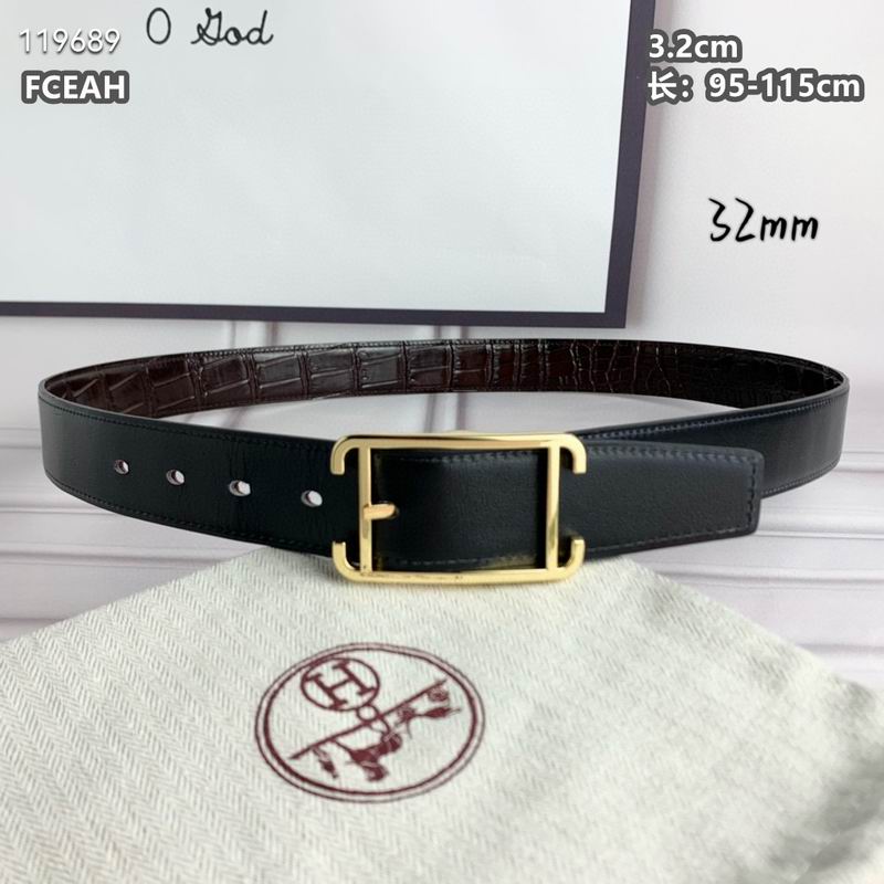 Hermes belt 32mmX95-125cm 8L (65)