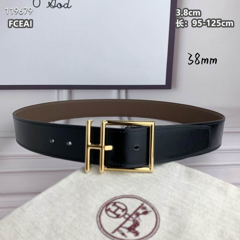 Hermes belt 38mmX95-125cm 8L (47)