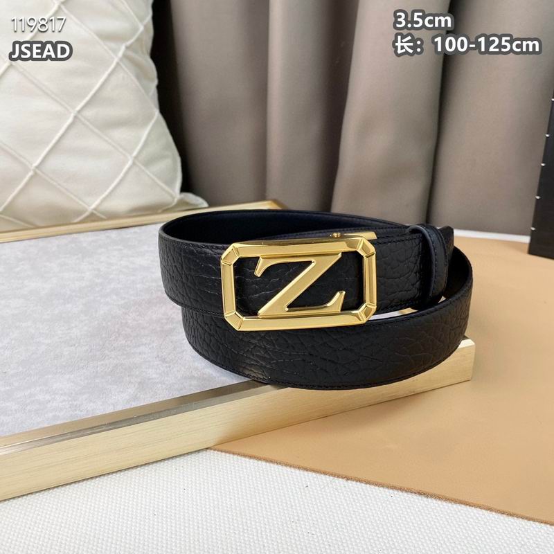 Zegna belt 自动带35mmX100-125cm 8L (6)