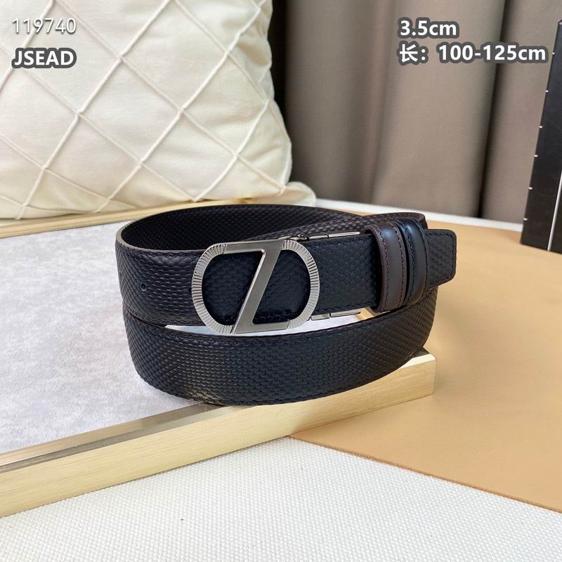 Zegna belt 35mmX100-125cm 8L (25)