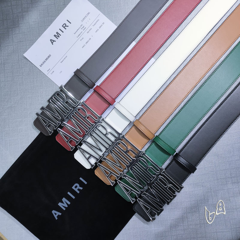 Amiri belt 38mmX80-125cm lb (20)