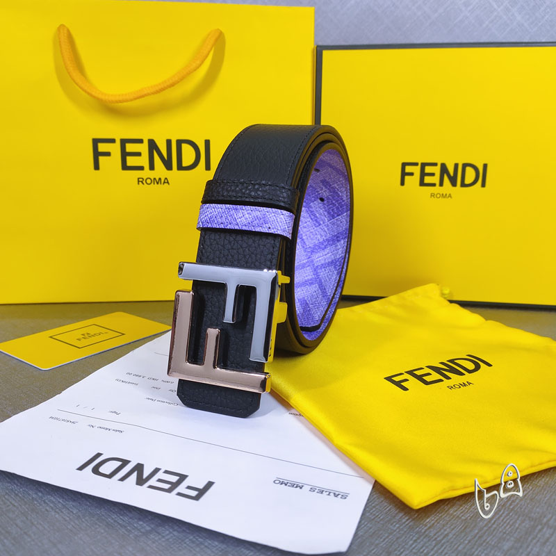 Fendi belt 38mmX80-125cm lb (28)