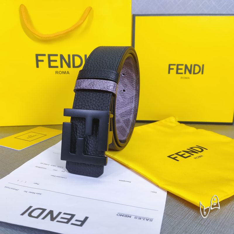 Fendi belt 38mmX80-125cm lb (31)