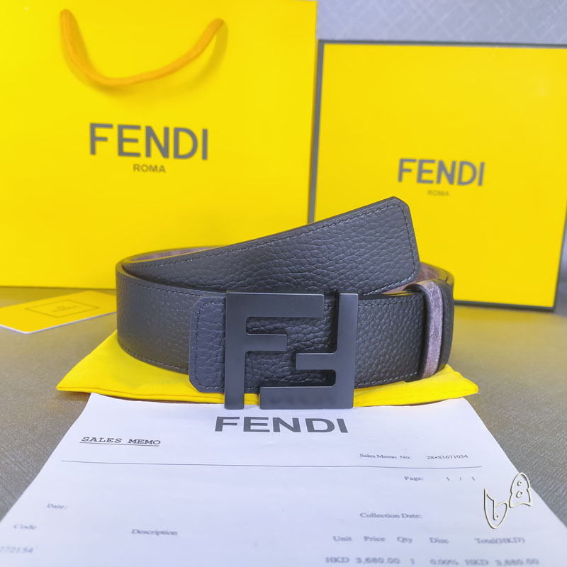 Fendi belt 38mmX80-125cm lb (32)