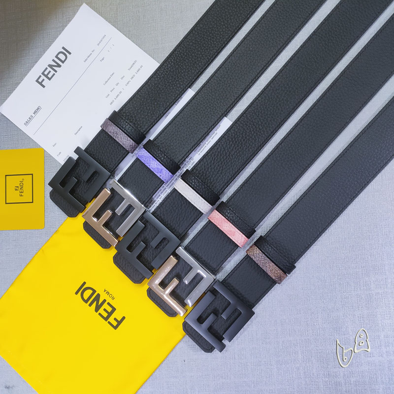 Fendi belt 38mmX80-125cm lb (33)