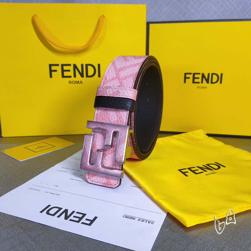 Fendi belt 38mmX80-125cm lb (39)