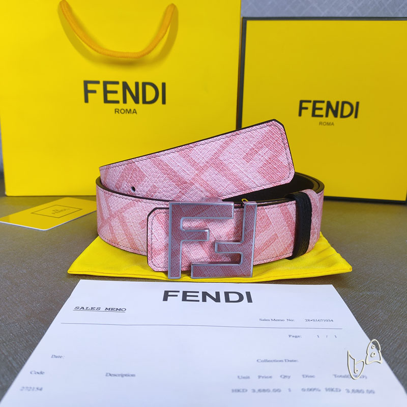 Fendi belt 38mmX80-125cm lb (40)