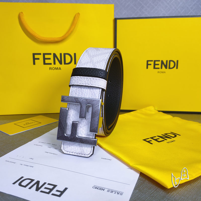 Fendi belt 38mmX80-125cm lb (42)