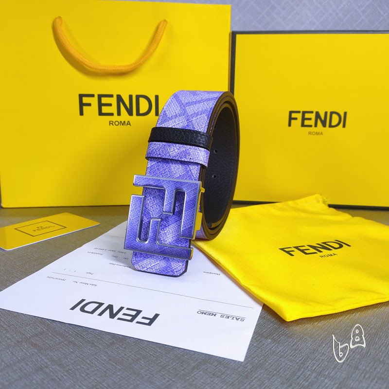 Fendi belt 38mmX80-125cm lb (45)