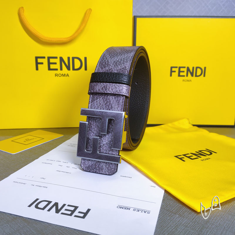 Fendi belt 38mmX80-125cm lb (48)