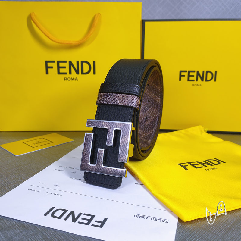 Fendi belt 38mmX80-125cm lb (53)