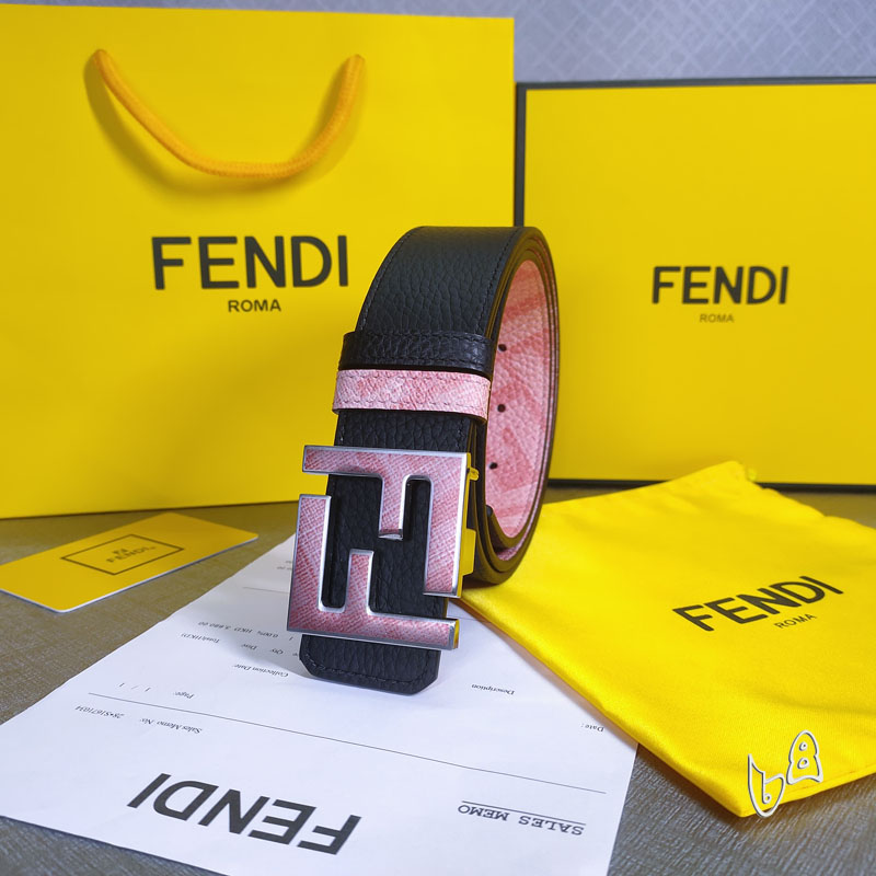 Fendi belt 38mmX80-125cm lb (56)