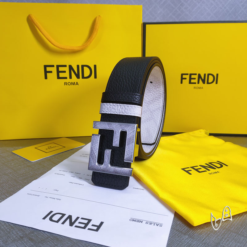 Fendi belt 38mmX80-125cm lb (59)