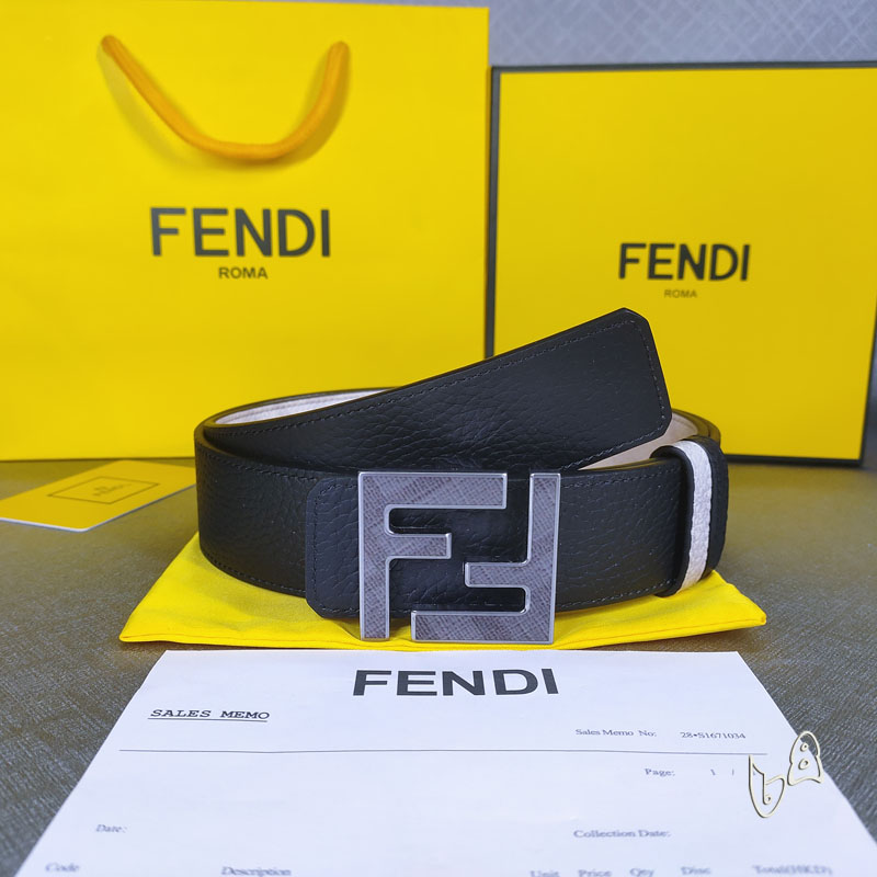 Fendi belt 38mmX80-125cm lb (60)