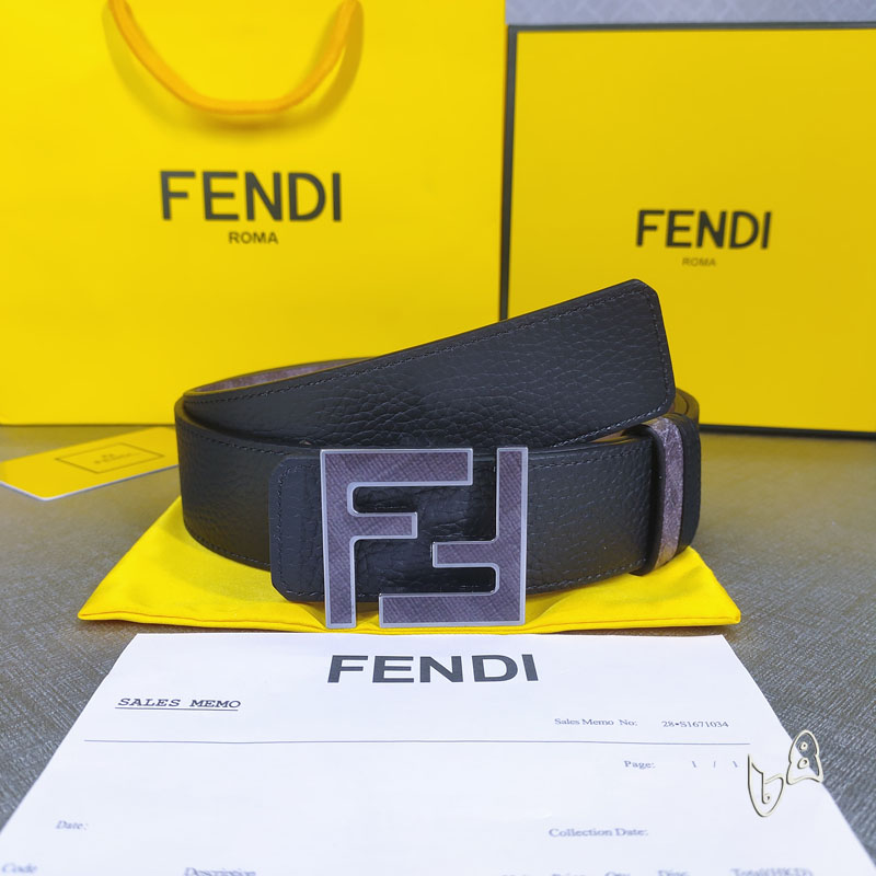 Fendi belt 38mmX80-125cm lb (66)