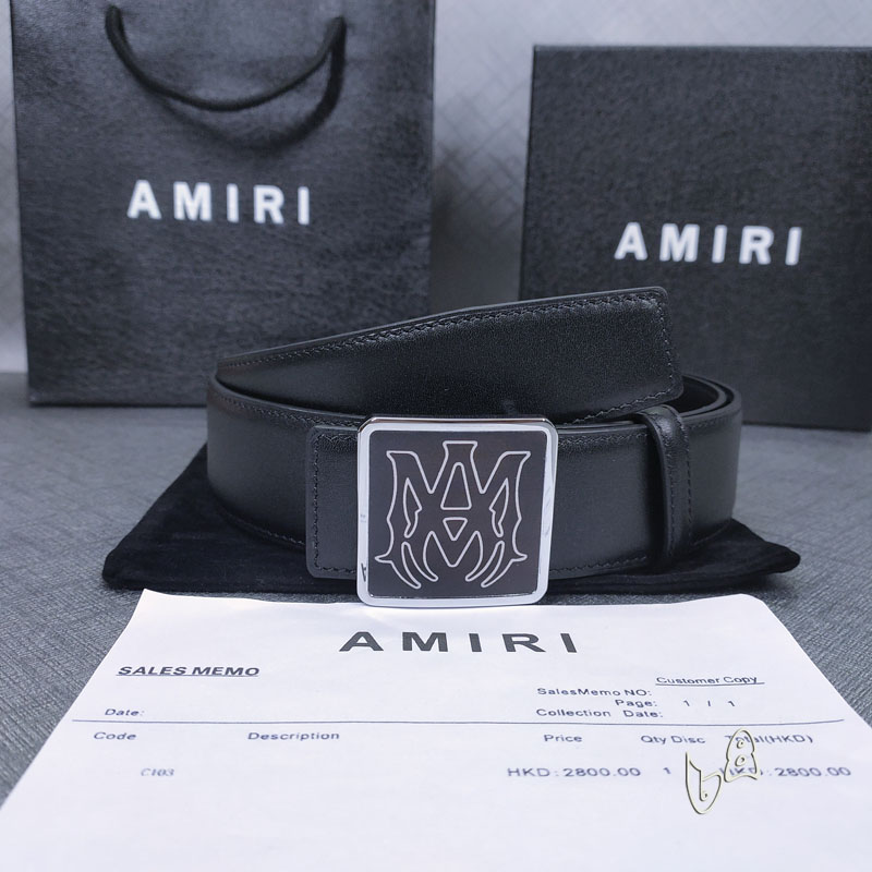 Amiri belt 38mmX80-125cm lb (15)