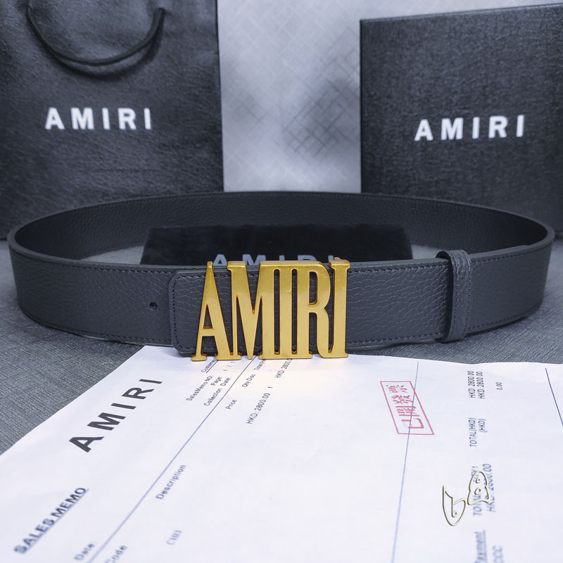 Amiri belt 38mmX80-125cm lb (30)