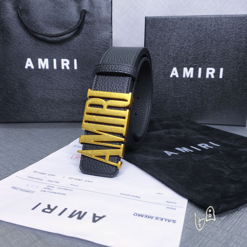 Amiri belt 38mmX80-125cm lb (31)