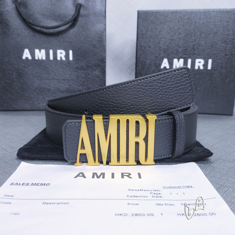 Amiri belt 38mmX80-125cm lb (32)