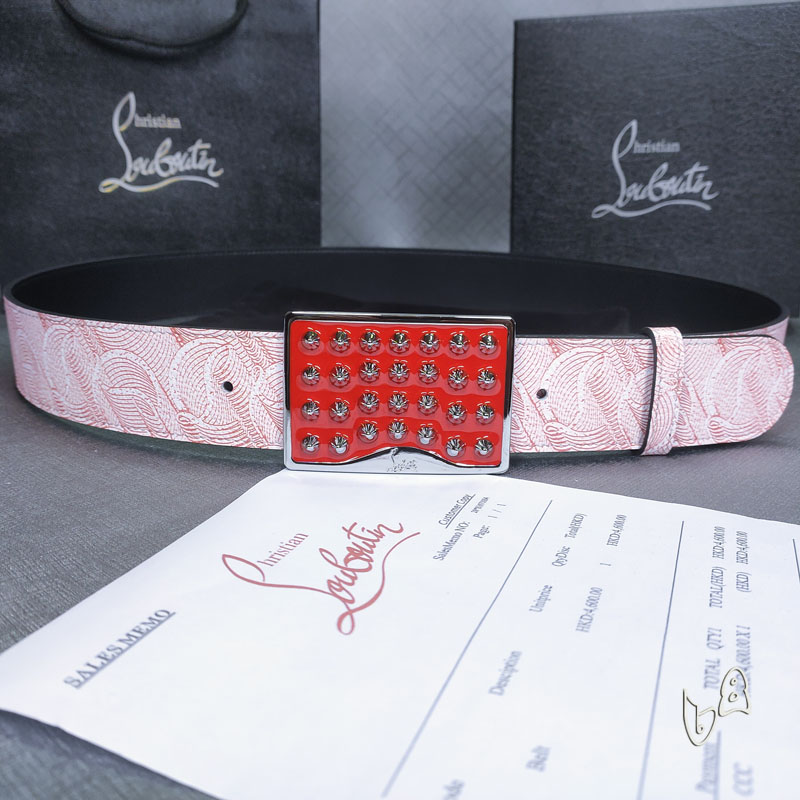 Louboutin belt 38mm 80-125cm  lb (1)