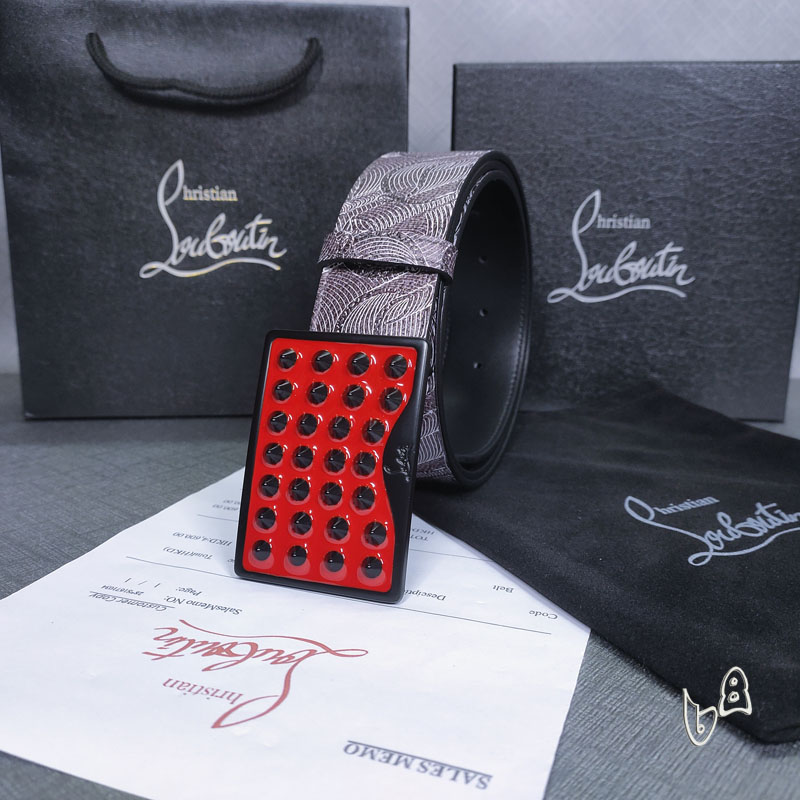 Louboutin belt 38mm 80-125cm  lb (11)