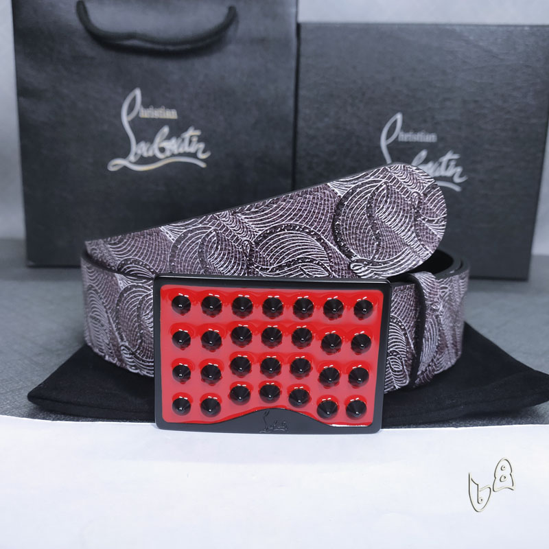 Louboutin belt 38mm 80-125cm  lb (12)