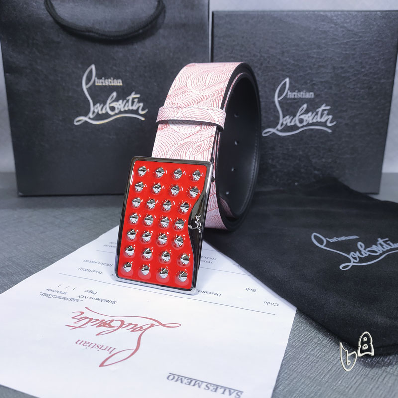 Louboutin belt 38mm 80-125cm  lb (2)
